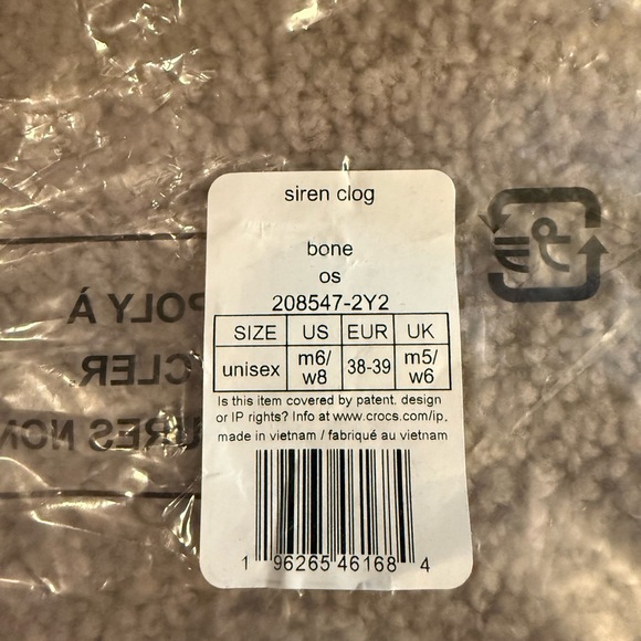 NWT Crocs Siren Clog - Picture 6 of 6